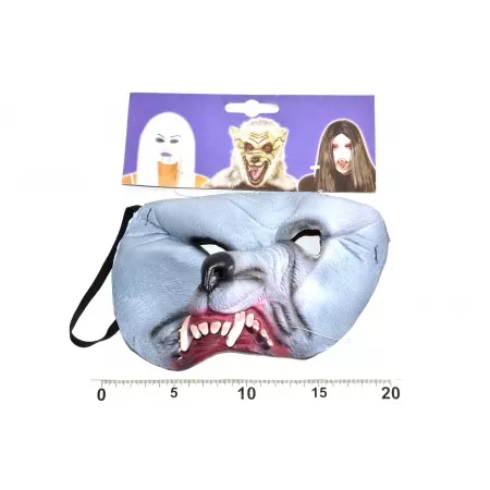 Maska karnevalová gumová vlkodlak 880181