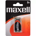 Maxell 6F22 1BP 9V Zn, zinková baterie 9 volt