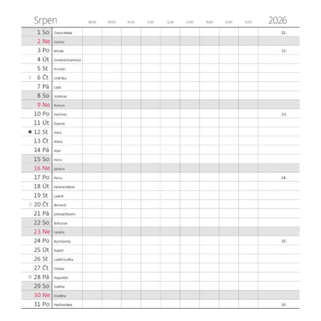 Měsíční diář Torino modrý (PT01-02-26)
