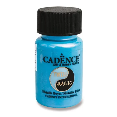 Metalická barva Cadence Twin Magic 50 ml, výběr barev fialová/modrá
