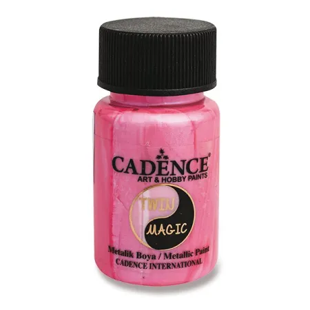 Metalická barva Cadence Twin Magic 50 ml, výběr barev modrá/růžová