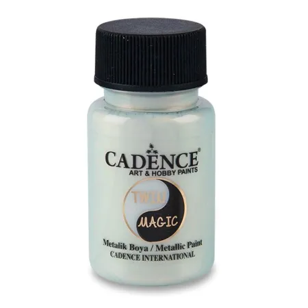 Metalická barva Cadence Twin Magic 50 ml, výběr barev oranžová/zelená