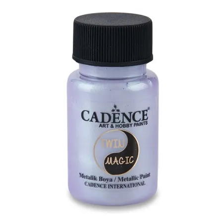 Metalická barva Cadence Twin Magic 50 ml, výběr barev zelená/fialová