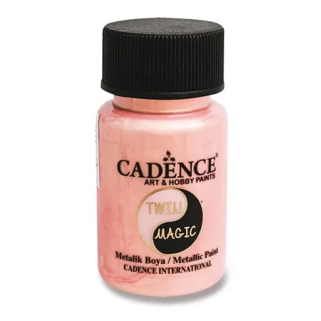 Metalická barva Cadence Twin Magic 50 ml, výběr barev zlatá/růžová