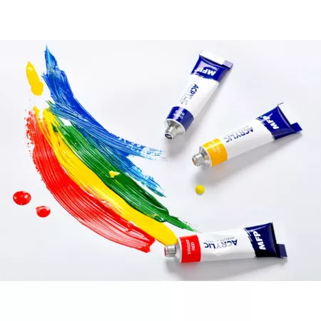 MFP akrylové barvy set - základní barvy ( 12 x 12ml )