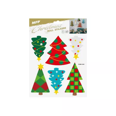 MFP dekorace na zeď vánoce VA01 26x19cm 2archy 8886467