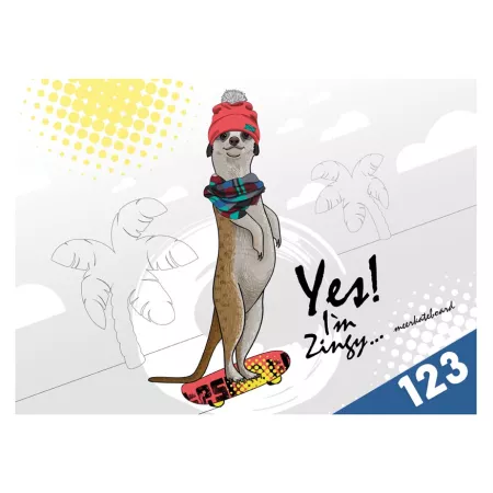 MFP desky na číslice Surikata 8021003