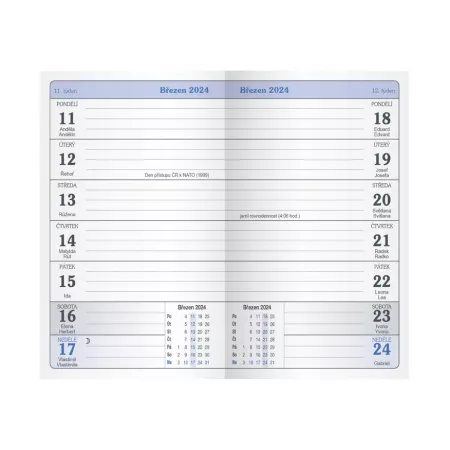 MFP diář 2024 T103/Lamino týdenní 7781223