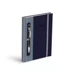 MFP diář 2025 D801 PU dark blue/gray - na propisku denní 7781355