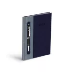 MFP diář 2025 T805 PU dark blue/gray - na propisku týdenní 7781377