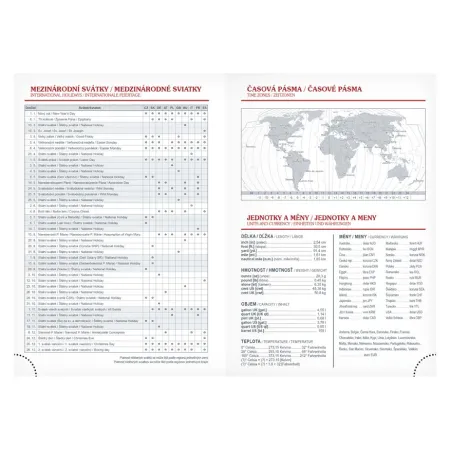 MFP diář 2026 D801 PU brown s magnetem 7781458