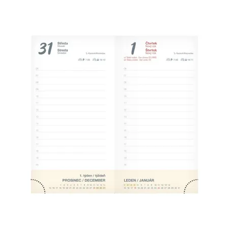 MFP diář 2026 D802 Lamino 3 90x170mm 7781487