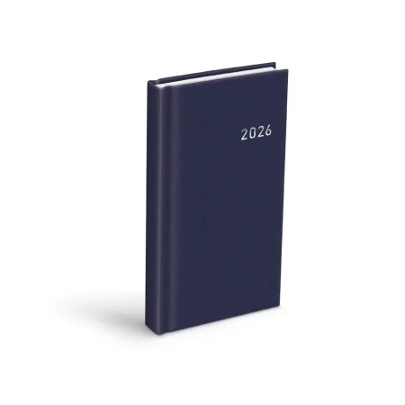 MFP diář 2026 D802 PVC dark blue 90x170mm 7781493