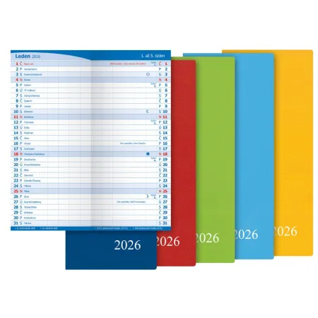 MFP diář 2026 M101/PVC měsíční color 7781419