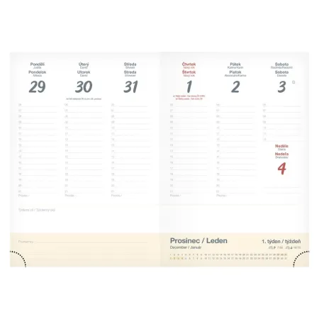 MFP diář 2026 T805 Lamino 4 7781464