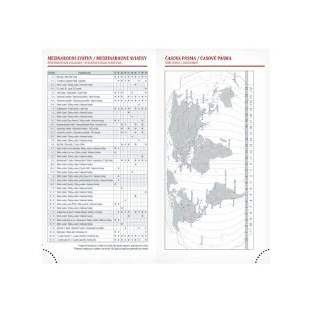 MFP diář 2026 T806 PU dark brown/beige 90x170mm 7781513