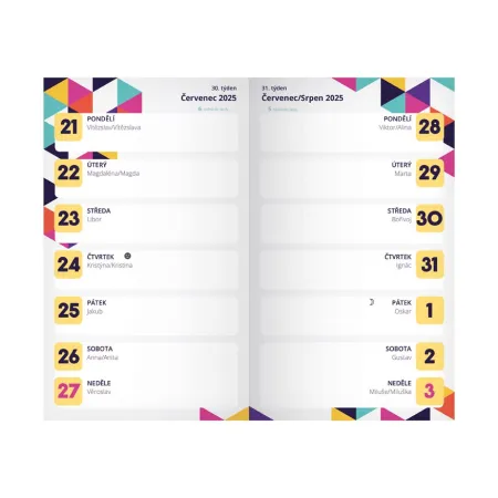 MFP diář 2026 TS102 Lamino týdenní školní 7781430