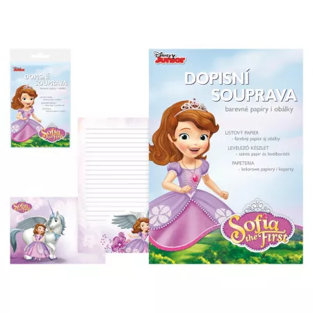 MFP Dopisní papír barevný LUX 5+10 Disney (Sofia the First) 5550284