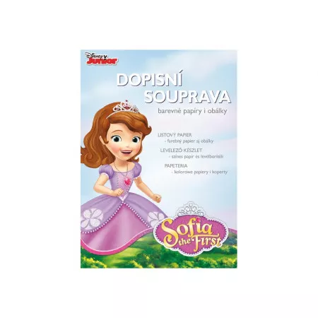 MFP Dopisní papír barevný LUX 5+10 Disney (Sofia the First) 5550284