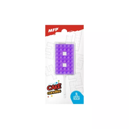 MFP dortová svíčka blok č. 8 fialová 8800106