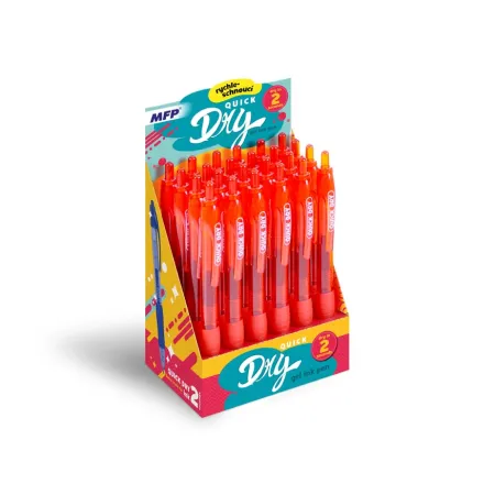 MFP gelové pero kus QUICK DRY - red, červená 6001157