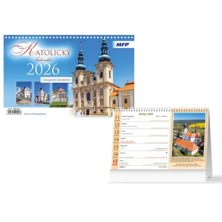 MFP kalendář 2026 stolní Katolický 1061651