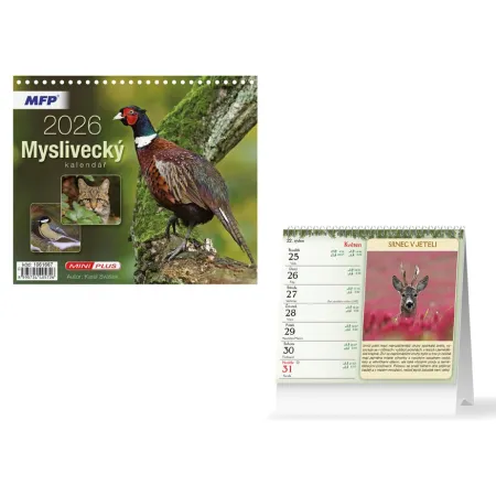 MFP kalendář 2026 stolní mini Myslivecký 1061667