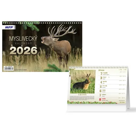 MFP kalendář 2026 stolní Myslivecký 1061672
