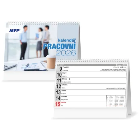 MFP kalendář 2026 stolní Pracovní 1061675