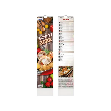 MFP kalendář 2026 vázankový Recepty 1061687