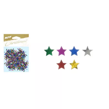MFP konfety hvězdičky 20g mix barev 8885885