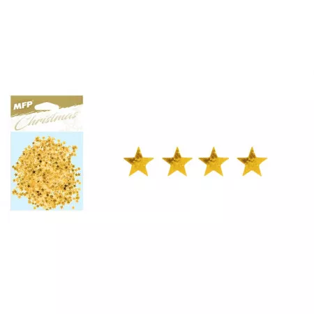 MFP konfety hvězdičky 20g zlaté 8885887
