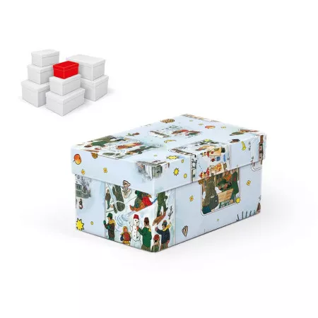 MFP krabice dárková vánoční 16x10x8cm 5370762