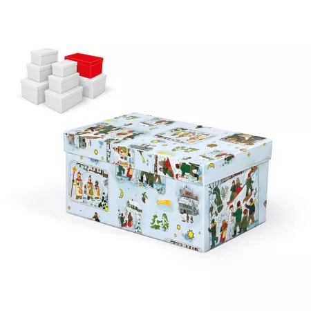 MFP krabice dárková vánoční 26x17x13cm 5370767