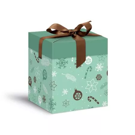 MFP krabička dárková vánoční 12x12x15cm 5370600
