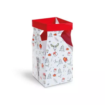 MFP krabička dárková vánoční 12x12x15cm 5370604