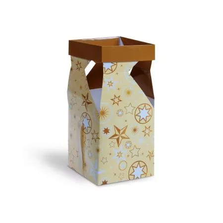 MFP krabička dárková vánoční 12x12x15cm 5370606