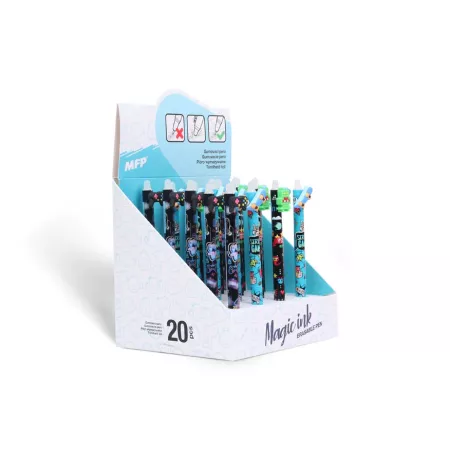 MFP kuličkové pero gumovací Teen - boy, 0,5, modré 6001220