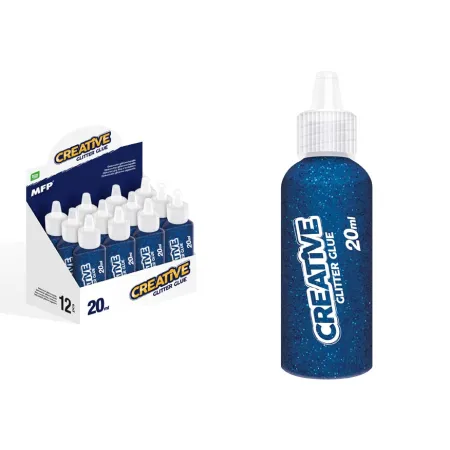 MFP lepidlo glitrové 20ml modré 6330762