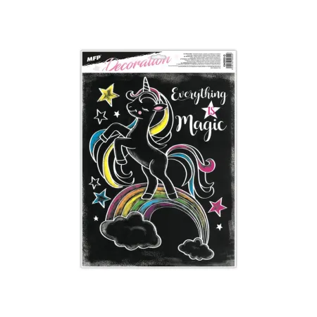 MFP okenní fólie černé ED001 30x42cm 1042003