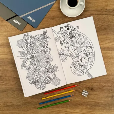 MFP omalovánky antistresové Život zvířat 210x290mm/32s 5301212