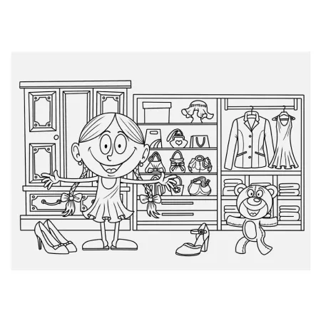 MFP omalovánky Fashion 5301198