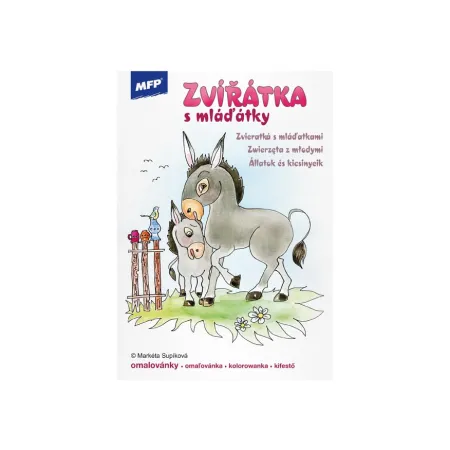 MFP omalovánky Zvířátka s mláďátky 5301202