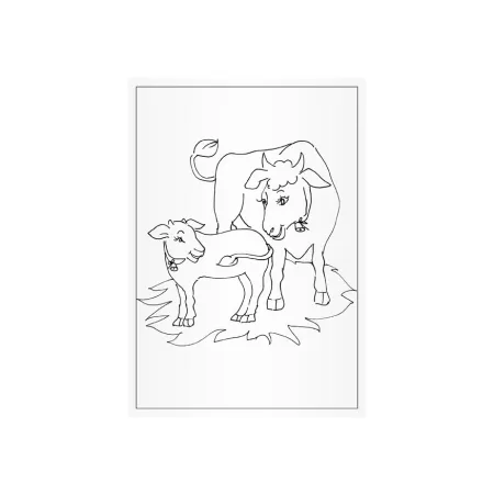MFP omalovánky Zvířátka s mláďátky 5301202