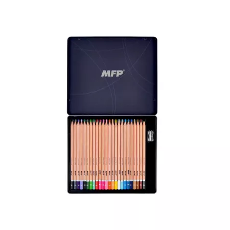 MFP pastelky 24 ks kovová krabička 6300627