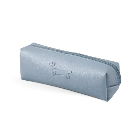 MFP penál etue mini cube Sausage Dog light gray 5,5x,5,5x19cm 8071376