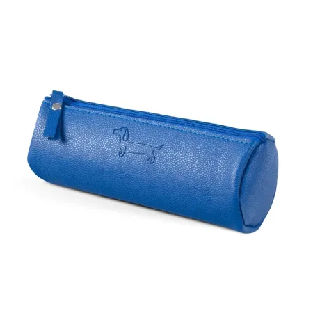MFP penál etue válcová Sausage Dog dark blue 7x20cm 8071387