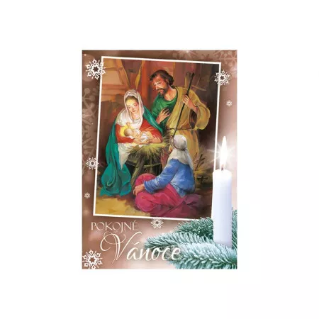 MFP pohlednice vánoční 157 B UV 1240814