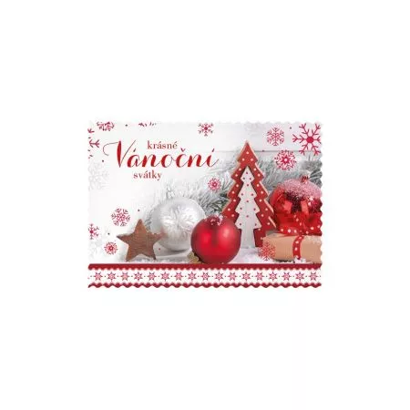 MFP pohlednice vánoční 164 E výsek+UV+glitr 1240847