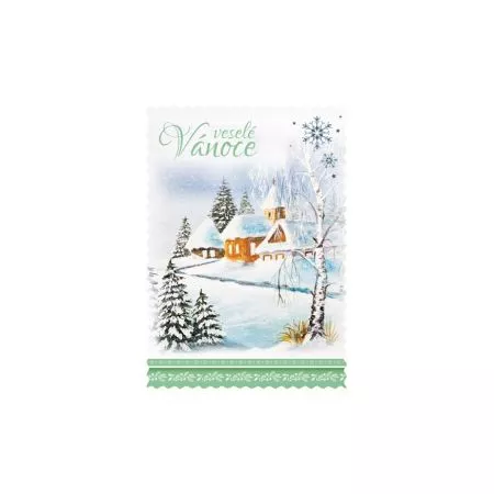 MFP pohlednice vánoční 169 C výsek 1240852